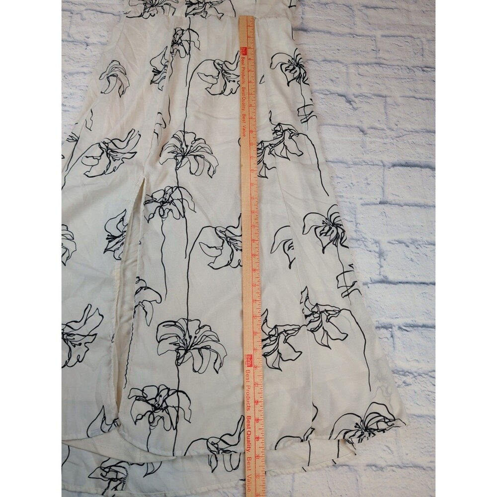Nordstrom Halogen Tank Dress Modern Office Day to Night Floral Sz M Summmer - Picture 5 of 9